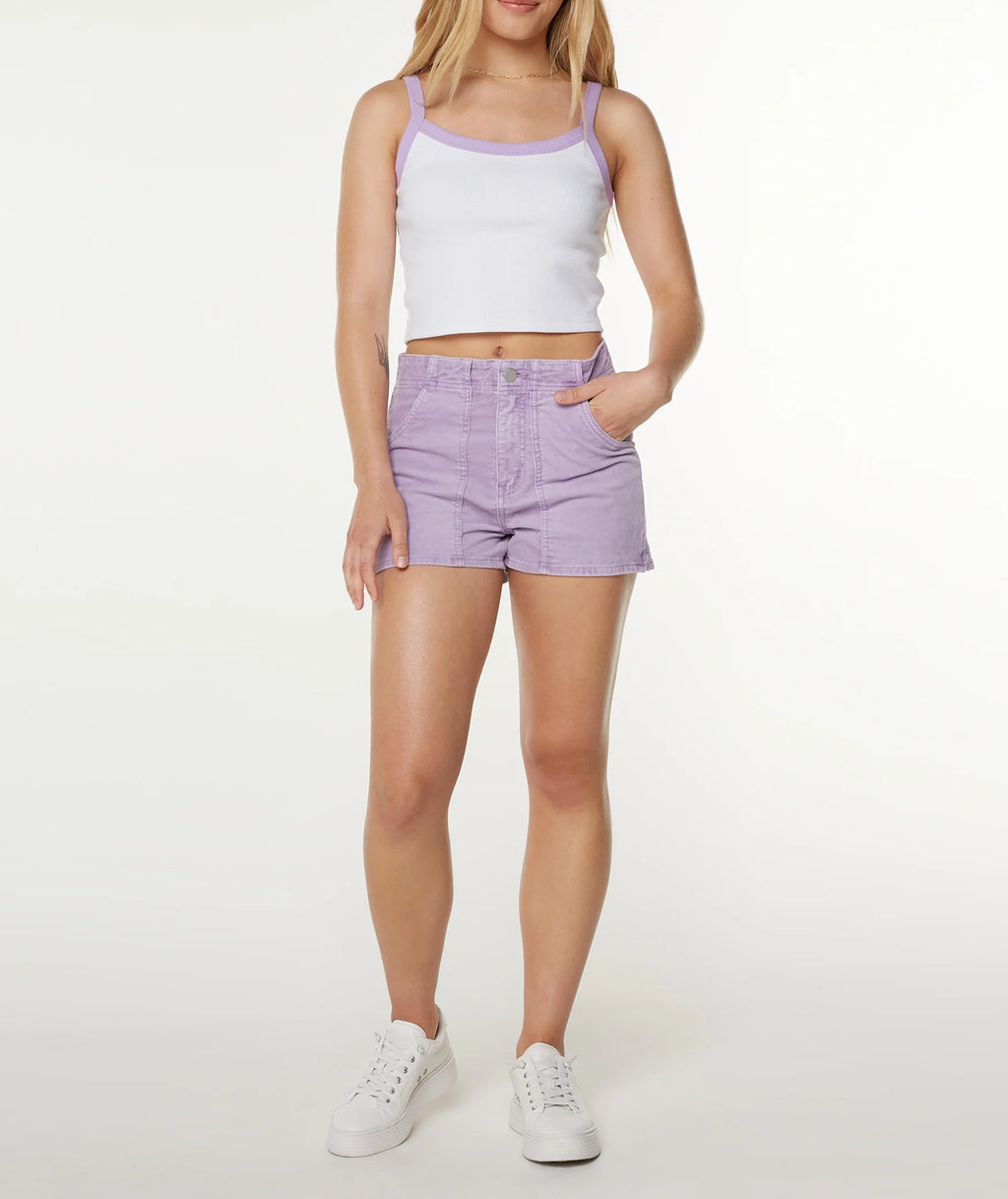 Solid Color Short Cool Strappy Vest