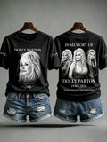 Women'S Raised On Dolly Print T-Shirt
