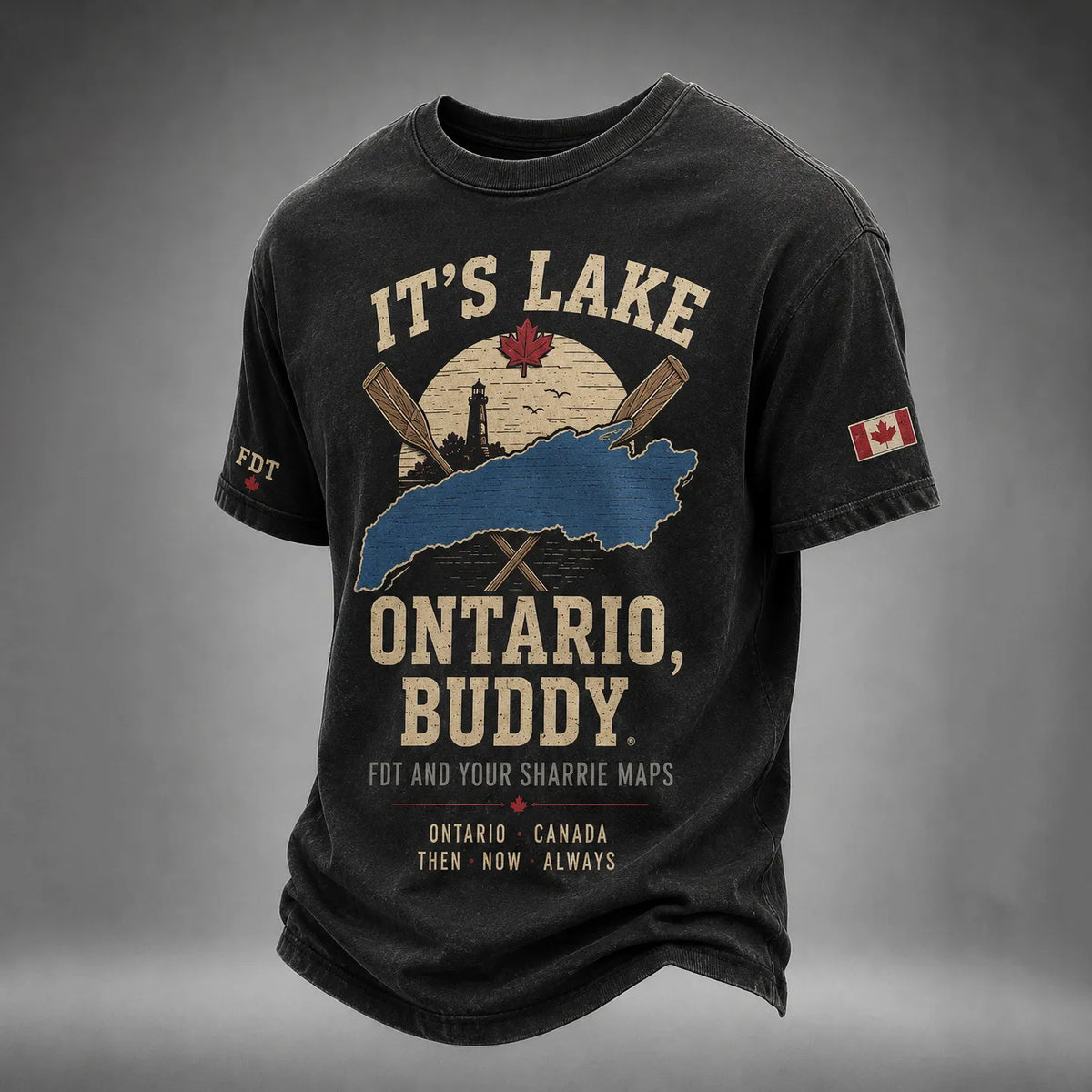 Men's Lake Ontario Printed T-shirt