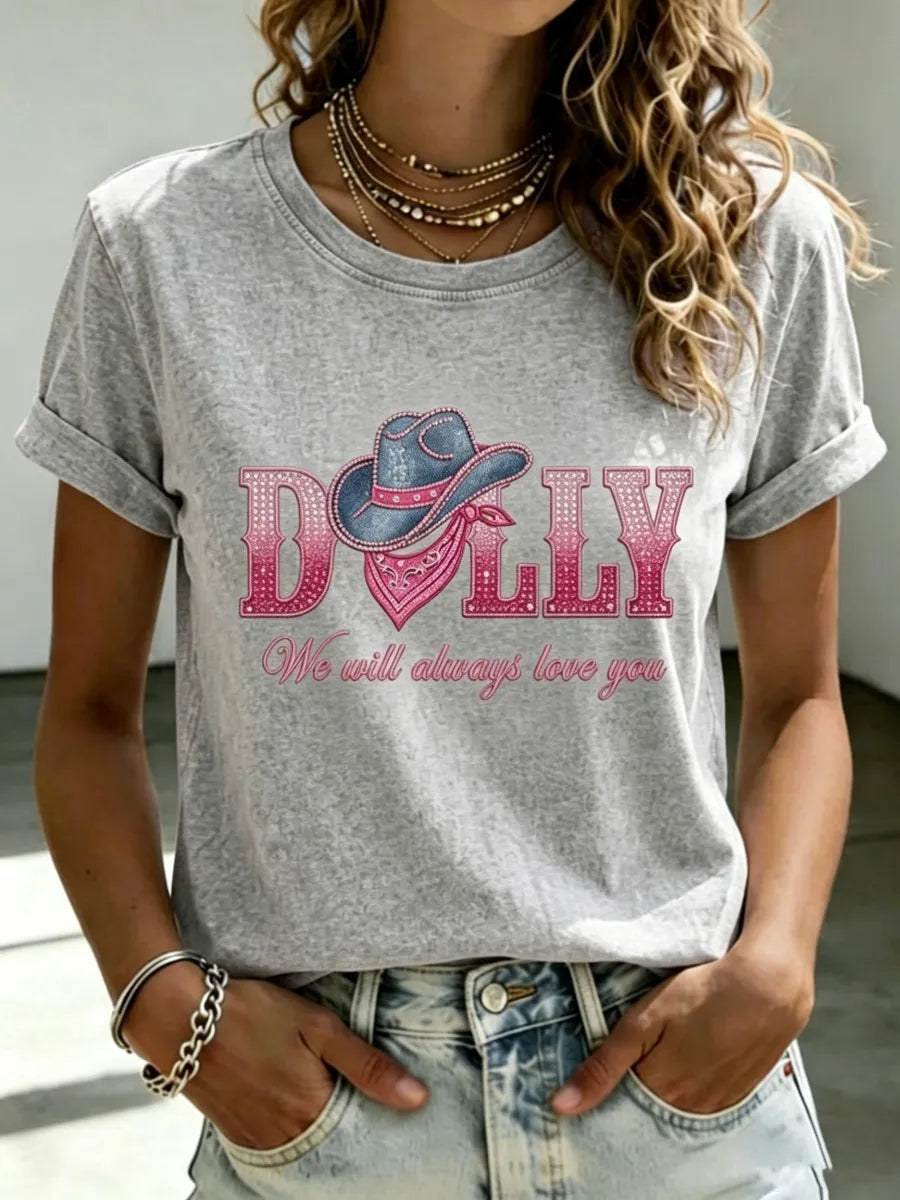 Women's Commemorative Print Vintage T-Shirt