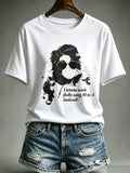 Women'S Commemorative Printed Casual T-Shirt