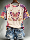 Women's Casual Print Short-Sleeve T-Shirt