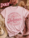 Women'S Commemorative Printed Casual T-Shirt