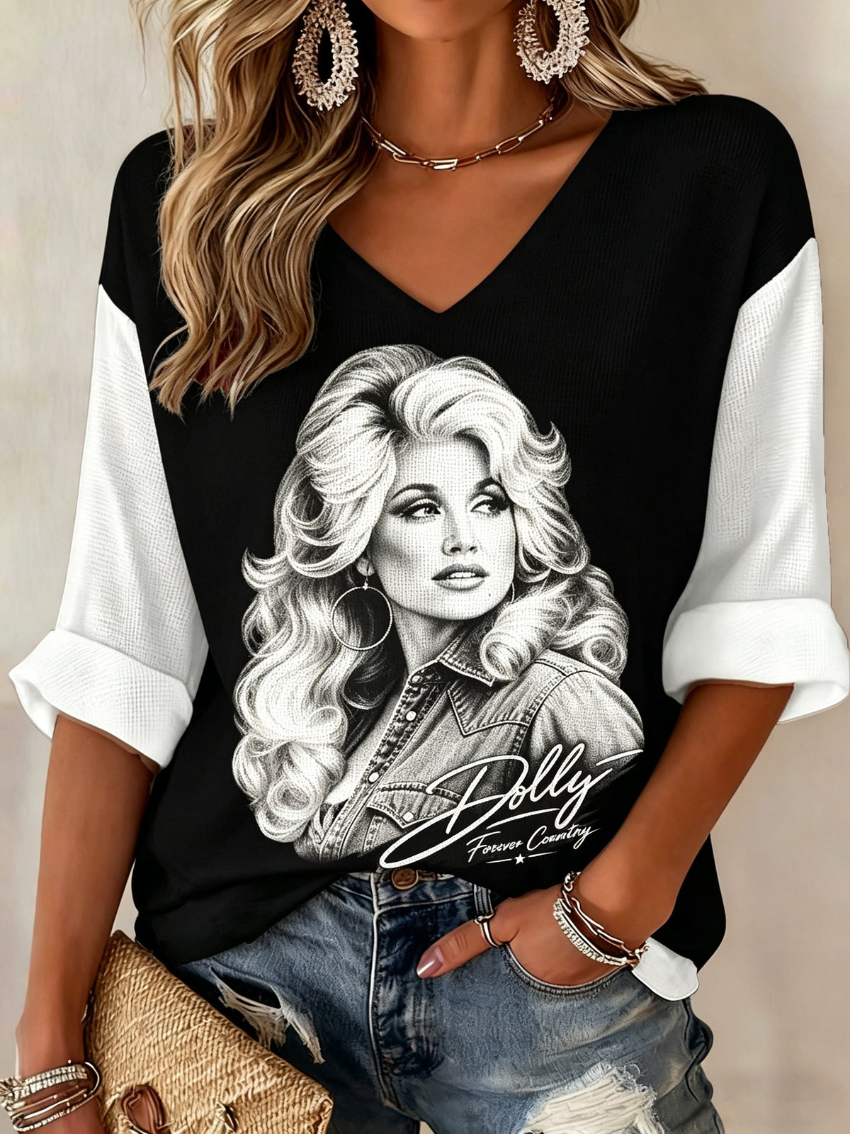 Women's Casual Print Short-Sleeve T-Shirt
