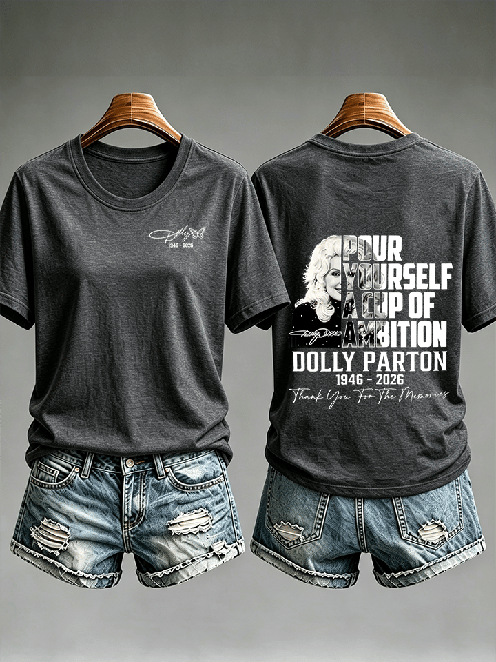 Women's  Vintage Signature Graphic Memorial Print T-Shirt