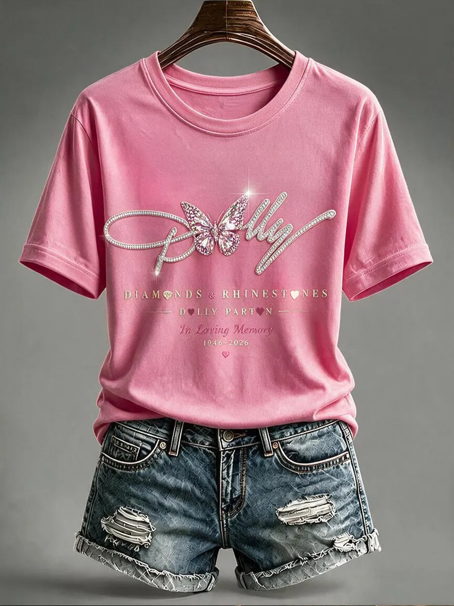 Women'S Commemorative Printed Casual T-Shirt