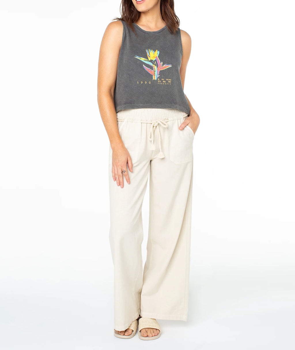 Sleeveless Cartoon Round Neck Vest