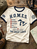 Women's Lake Ontario Comfortable Colorblock T-shirt