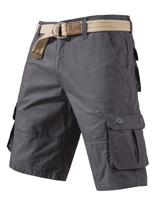 Men's Vintage Outdoor Cotton Functional Work Shorts