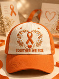 Leukemia Awareness Print Cap
