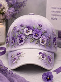 Unisex Alzheimer's Awareness Print Hat