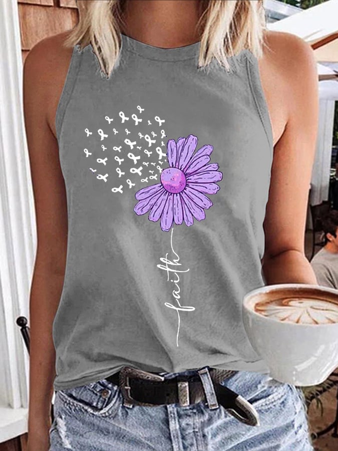 Women's Alzheimer Fighter Faith Vest