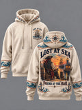 Men’s Vintage Pirate Nautical Pullover Hoodie