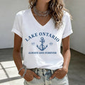 Women's Lake Ontario Always And Forever Printed T-shirt