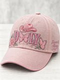 Retro Commemorative Printed Washed Hat
