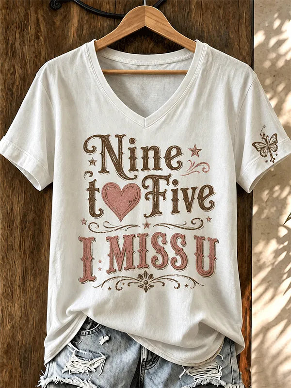 Women'S Nostalgic Commemorative Classic Printed T-Shirt