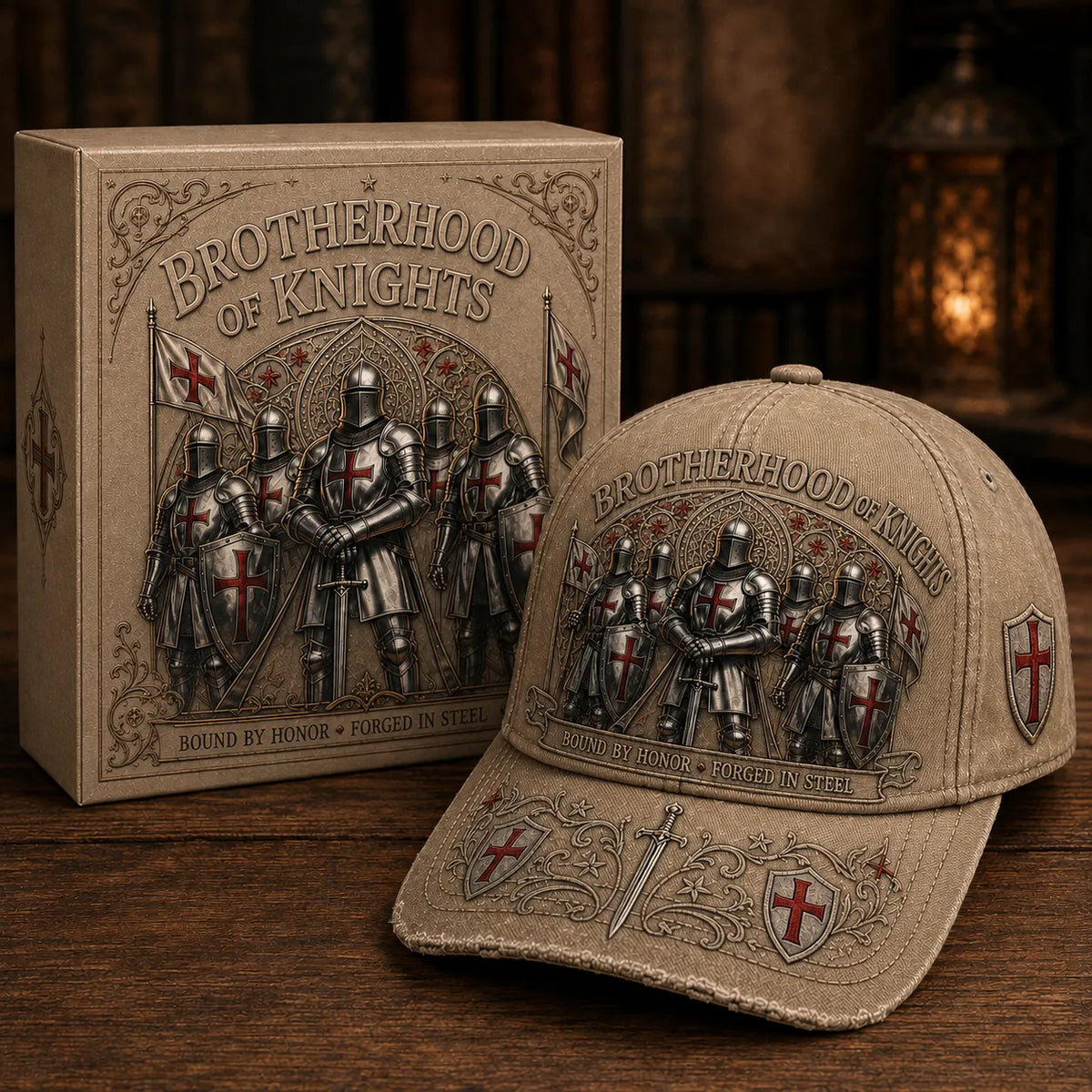⚔️ Brotherhood Of Knights Honor Cap