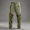 Men's Halloween Zombie Hole 3d Printed Sweatpants