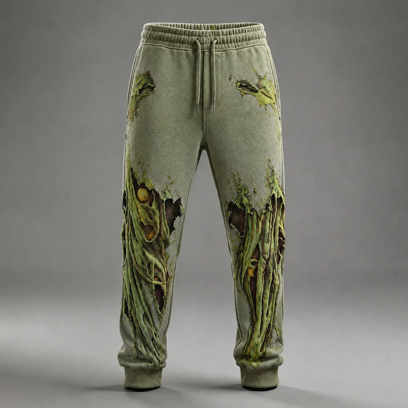 Men's Halloween Zombie Hole 3d Printed Sweatpants