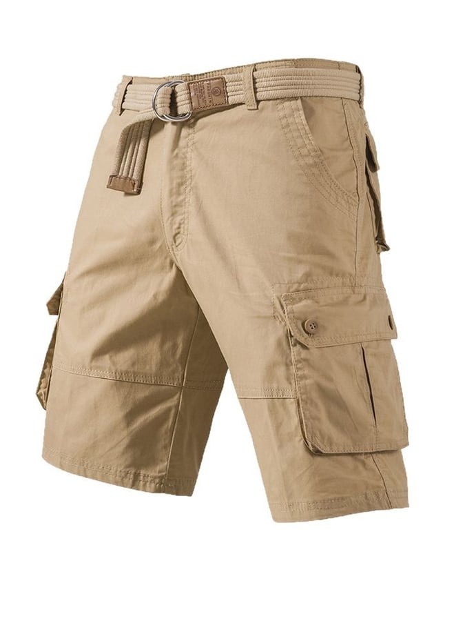 Men's Vintage Outdoor Cotton Functional Work Shorts
