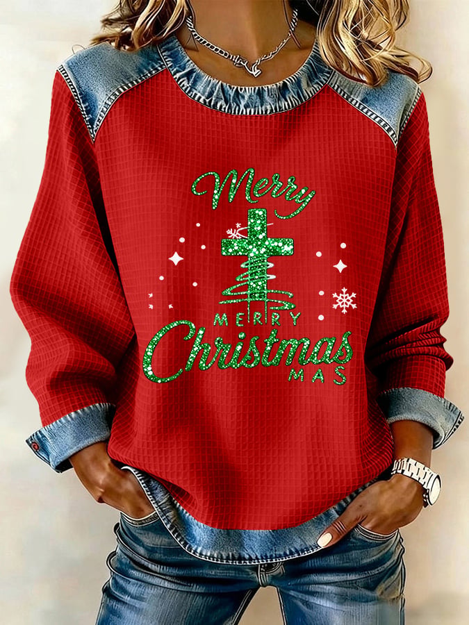 Women's Christmas Faith Casual Sweatshirt