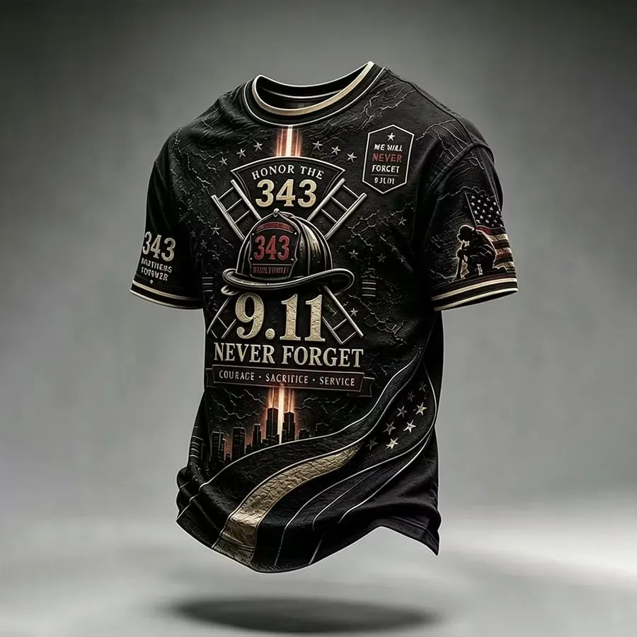 Men's 9.11 Never Forget Shirt