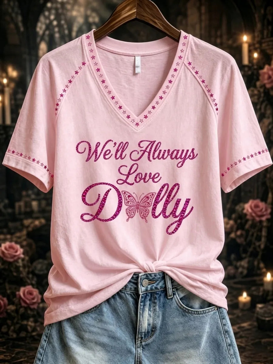 Women's Commemorative Print Casual T-Shirt