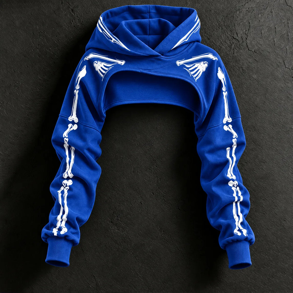 Women's Vintage Halloween Skull-line Casual Athletic Two-piece Set