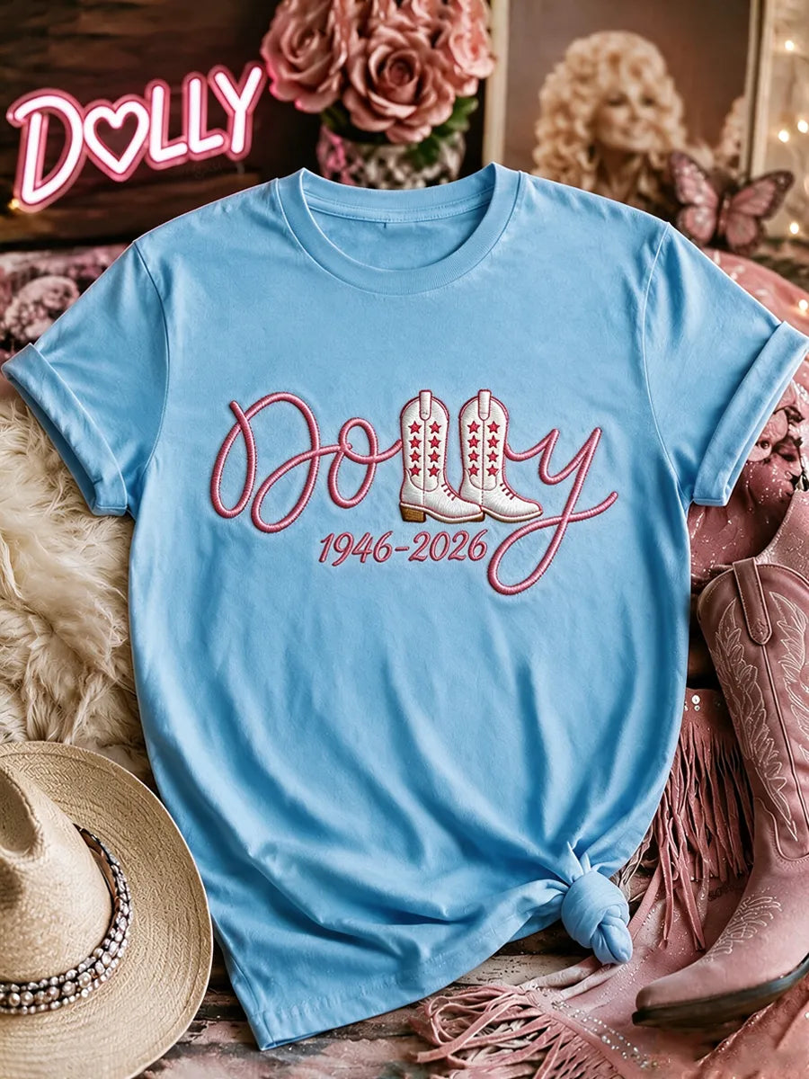 Women'S Commemorative Printed Casual T-Shirt