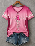 💗Breast Cancer Awareness Month "Pink October" Art T-Shirt