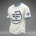 Men's Lake Ontario Always And Forever Printed Short Sleeve T-shirt