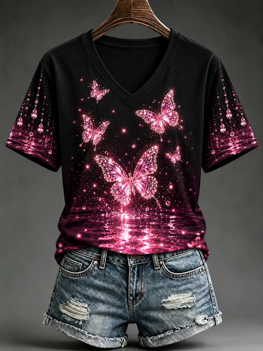 Women's Breast Cancer Short-sleeved T-shirt