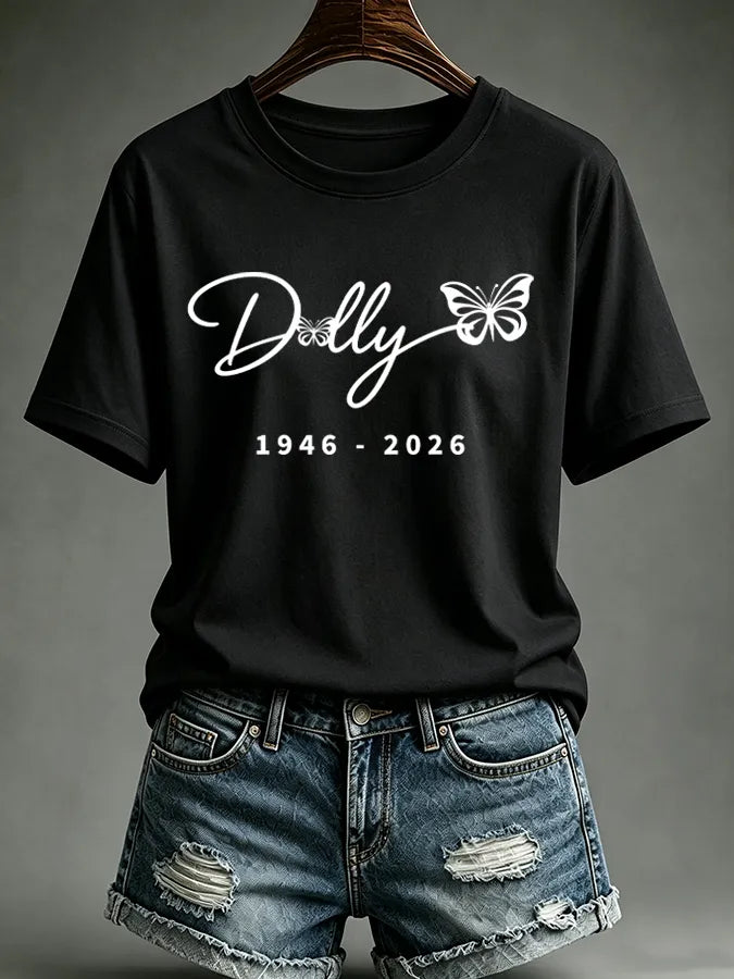 Women'S Commemorative Printed Casual T-Shirt