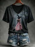 Ladies, in October we wear pink witch tops.