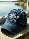 Vintage Lake Ontario Art Universal Baseball Cap