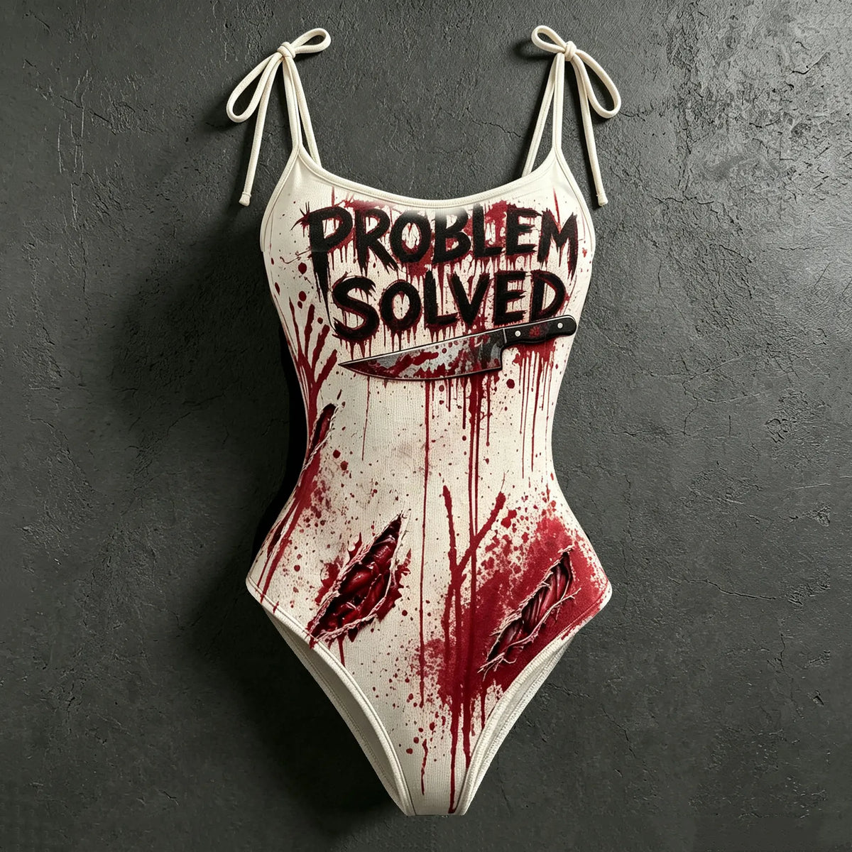 Women's Bloodstained Ripped Muscle Letter Print Halloween Hoodie Two-piece Set