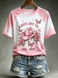 Women's Rip Country Music Lover Queen of Country Print T-Shirt