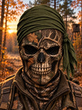 Retro Hunting Skull Mask