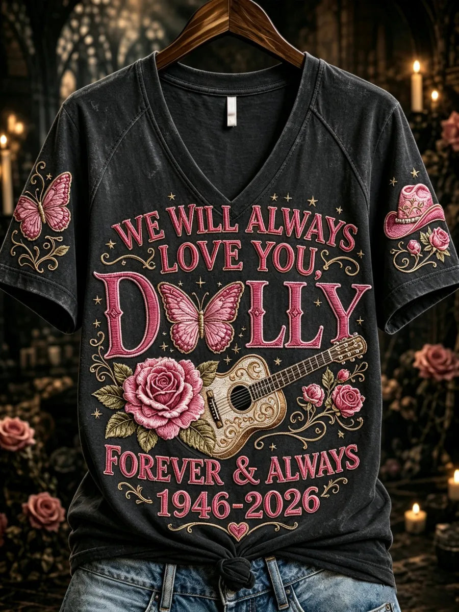 Women's Commemorative Print Casual T-Shirt