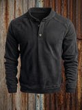 Men’s Retro Comfortable Outdoor Warm Sweatshirt