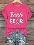 Women's Faith Over Fear T-shirt