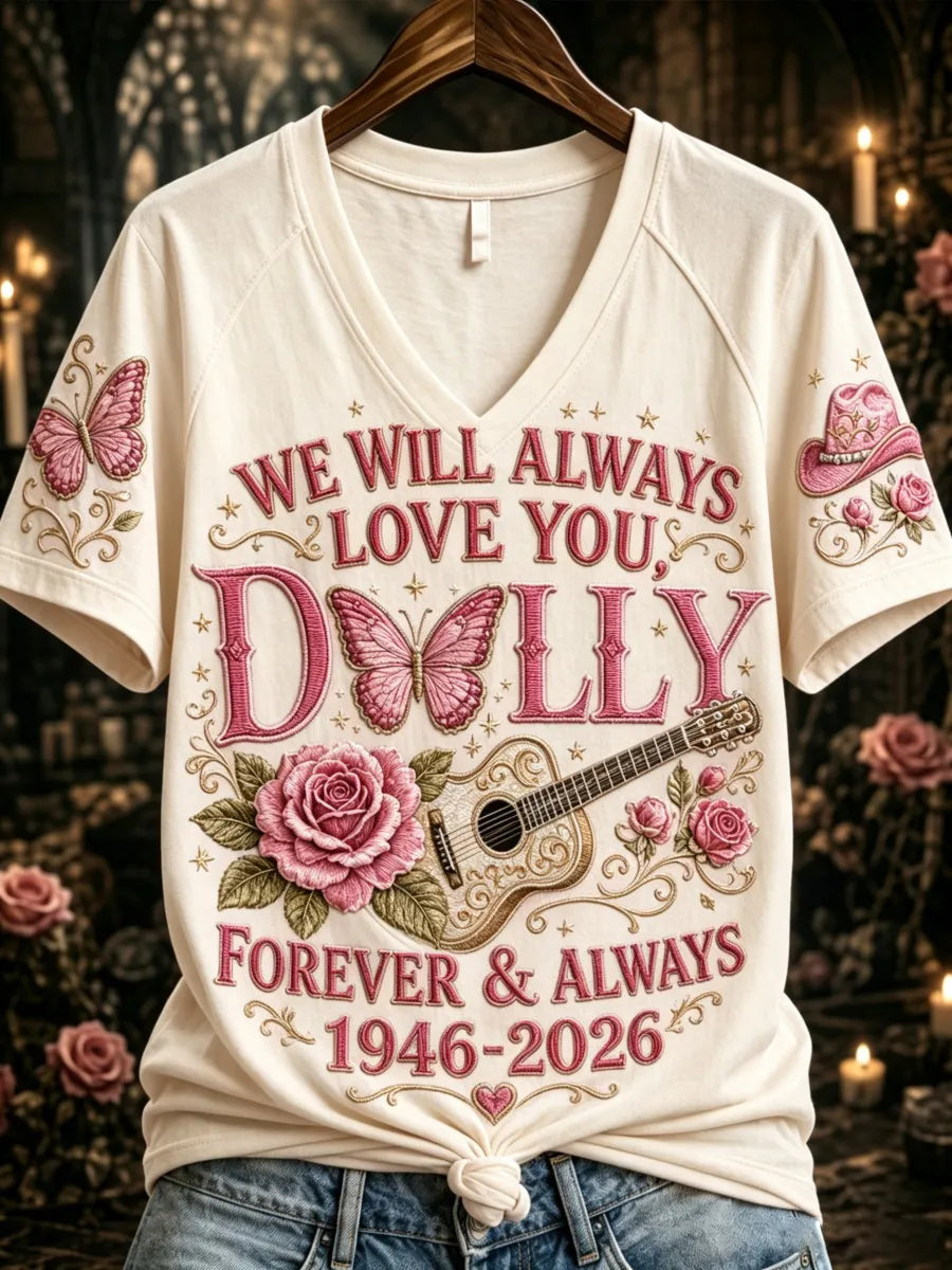 Women's Commemorative Print Casual T-Shirt