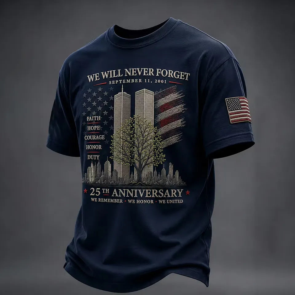 Men's America Printed T-shirt