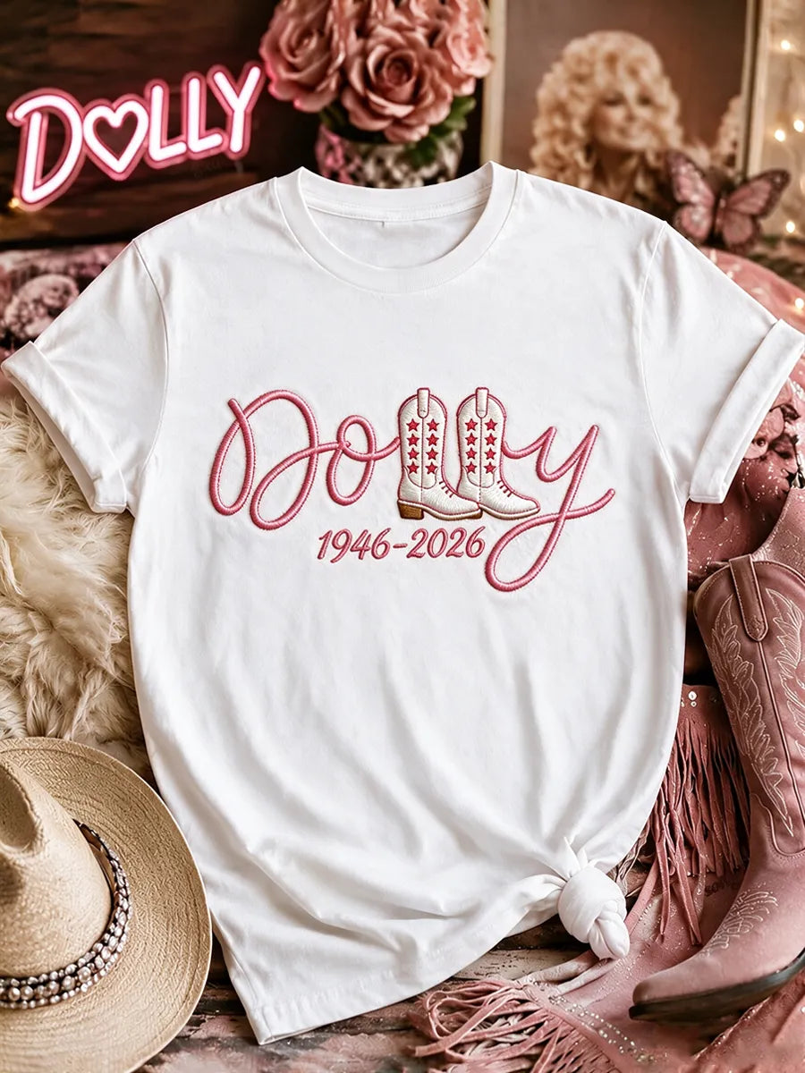 Women'S Commemorative Printed Casual T-Shirt