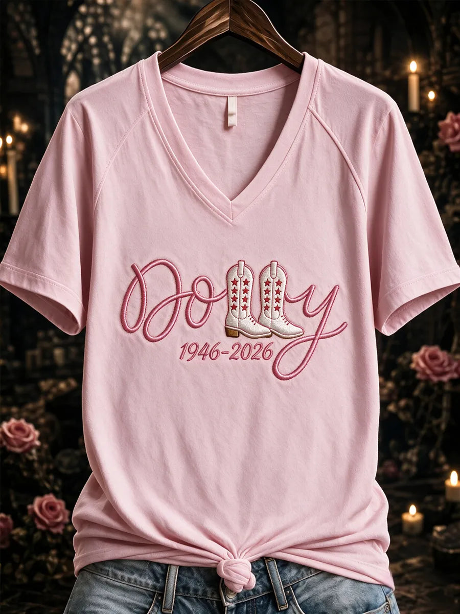 Women's Commemorative Print Casual T-Shirt
