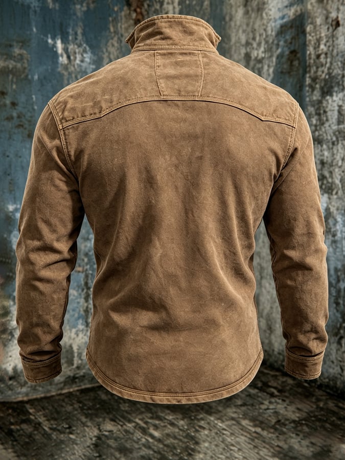 Men's Vintage Comfortable Henley T-Shirt