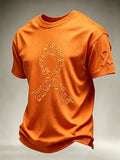 Men's Leukemia Awareness Graphic Short-Sleeve T-Shirt