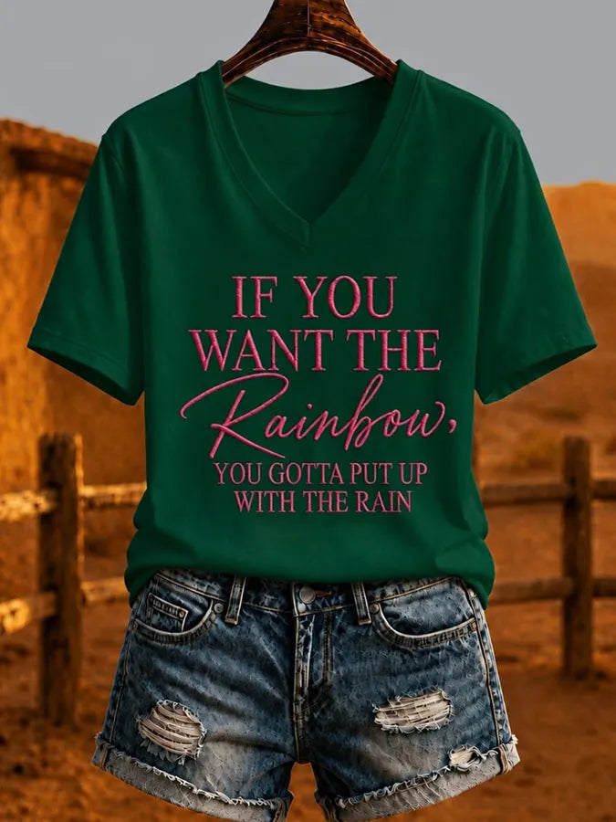 Women'S Commemorative Printed Casual T-Shirt