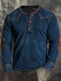 Men's Vintage Comfortable Henley T-Shirt