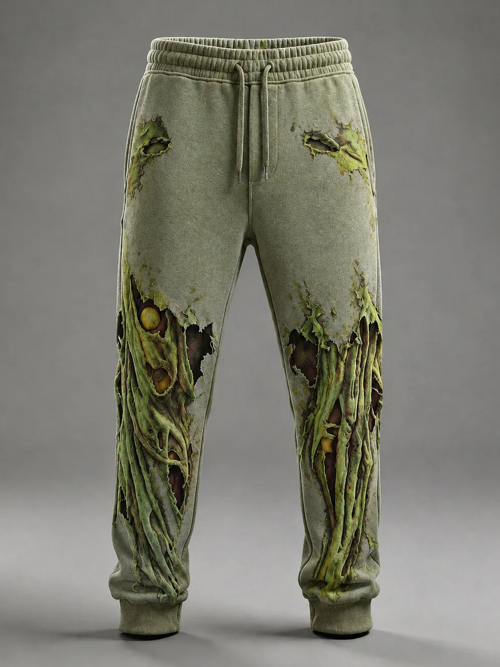 Men's Halloween Zombie Hole 3d Printed Sweatpants
